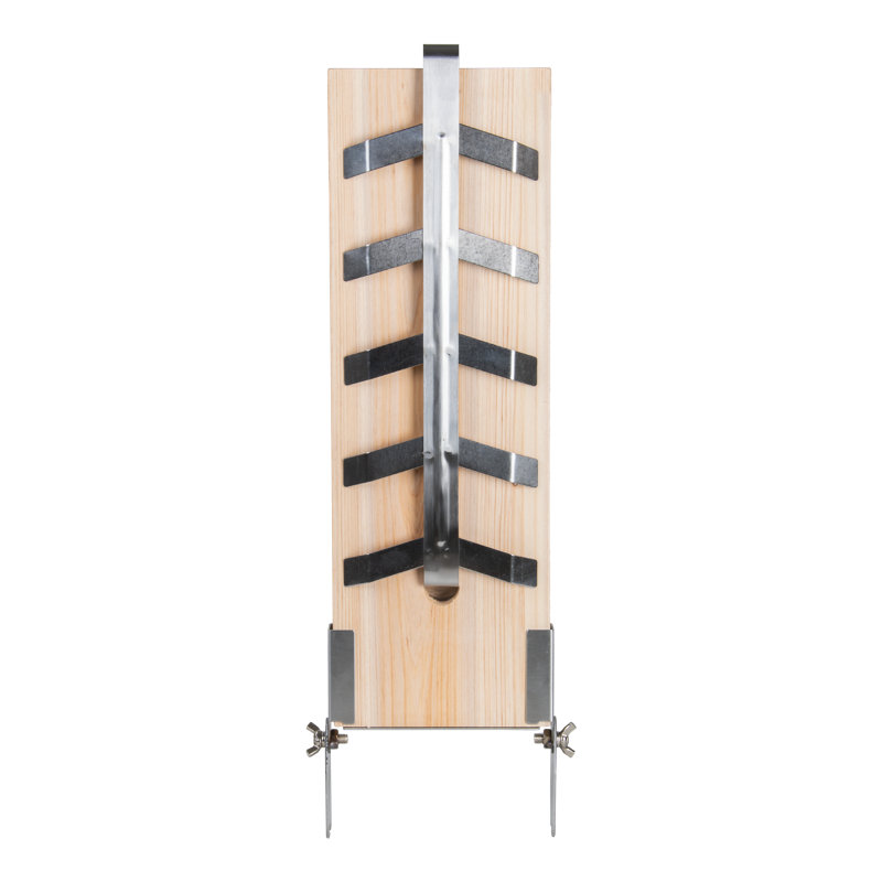 Salmon Flame Wood Plank