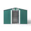 Aaronjohn 8 ft. W x 6.5 ft. D Metal Tool Shed-1409678711