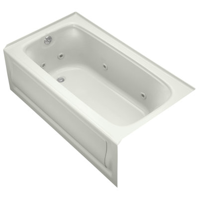 Bancroft Alcove 60" x 32" Whirpool Bathtub