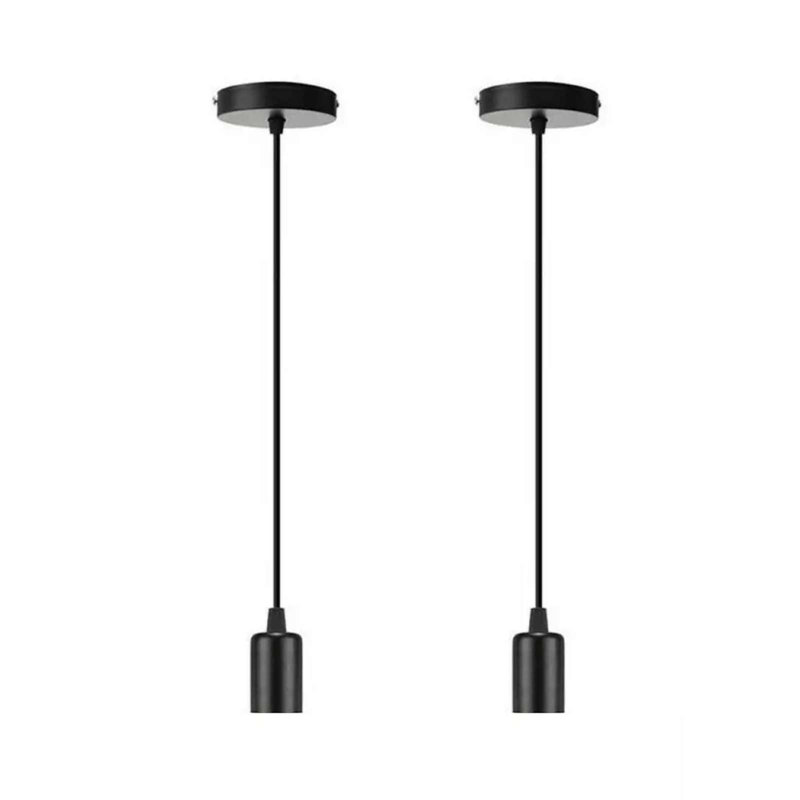 1 - Light Black Simple Pendant