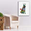 «Love Shepherd» par Dean Russo, art mural sur toile-259687449