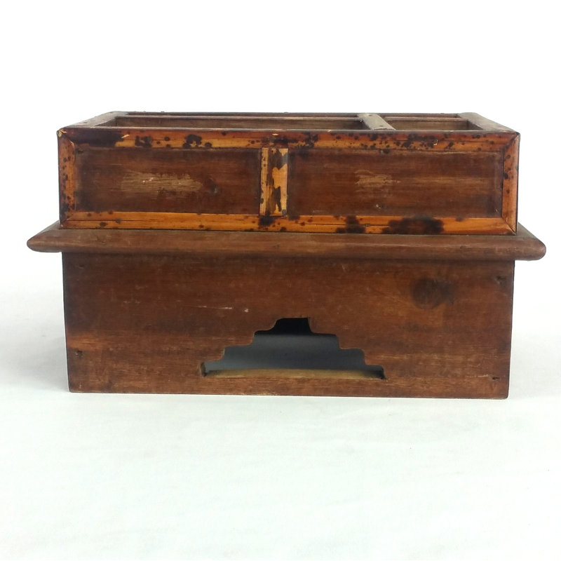 Bungalow Rose Solid Wood Decorative Bin