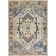 Tapis bleu / safran Sam