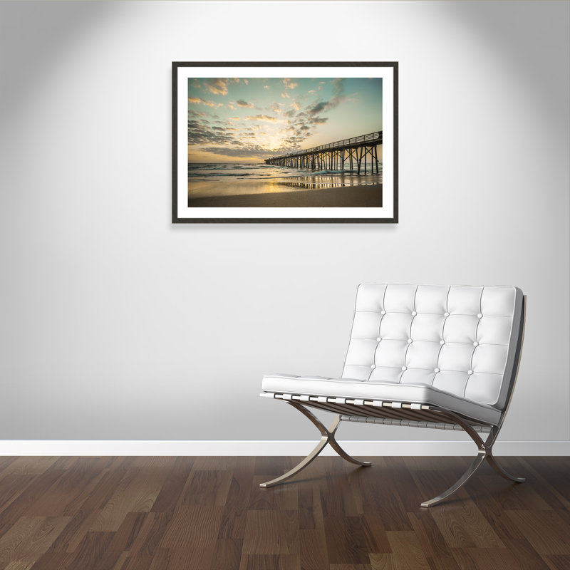 Azuredee «Majestic Dock», reproduction de photo encadrée