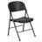 Ivadelle 330 lb. Capacity Plastic Folding Chair with Charcoal Frame-791698826