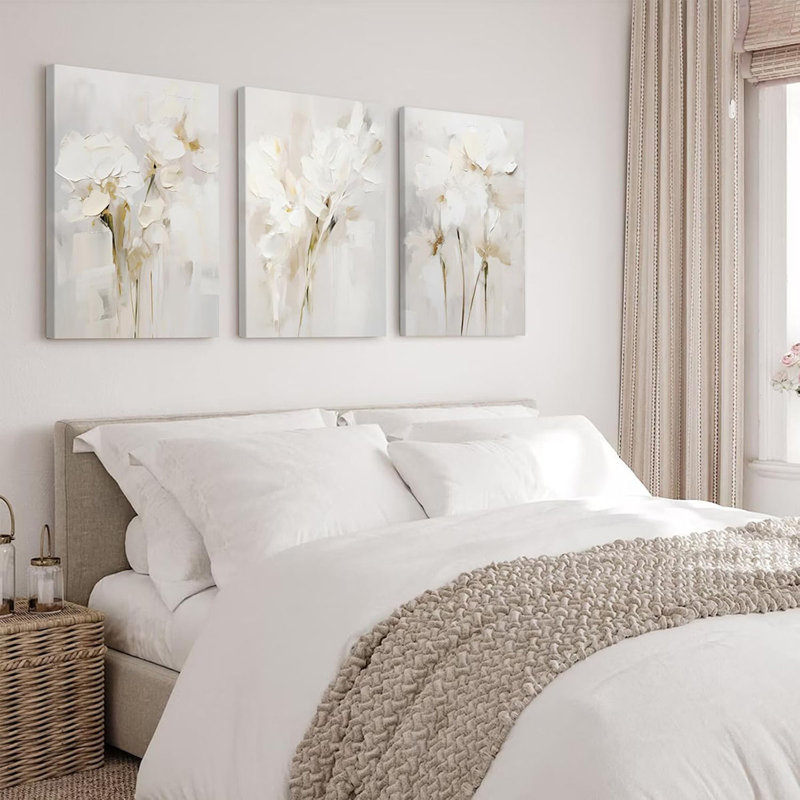 3 Piece Wrapped Canvas Print, 60 cm H x 120 cm W