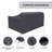 Melrose 52.75" Wide Patio Loveseat Cover