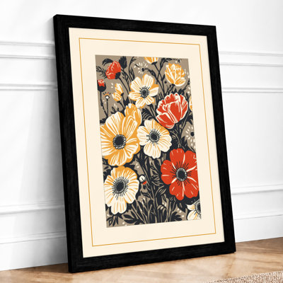 Floral Abundance Botanical - Framed Print