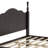 Carmena Retro Style Platform Bed-1331706509-1331706504