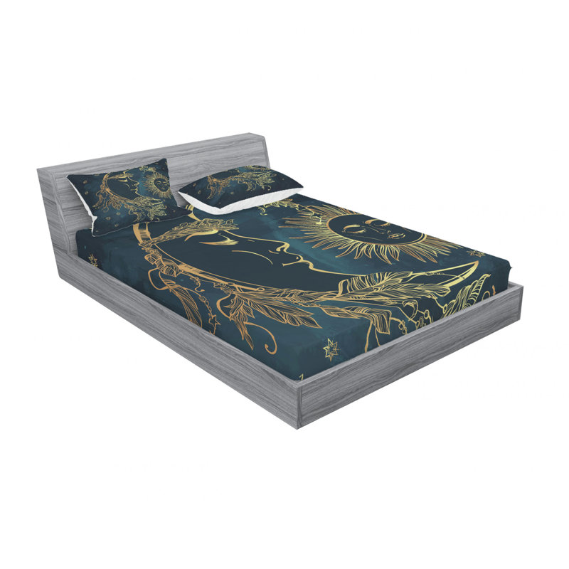 Microfiber Patterned Fitted Sheet