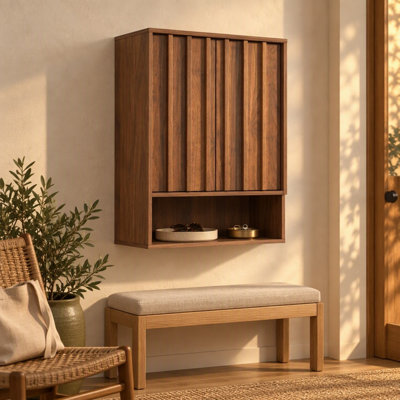 Armoire de rangement murale