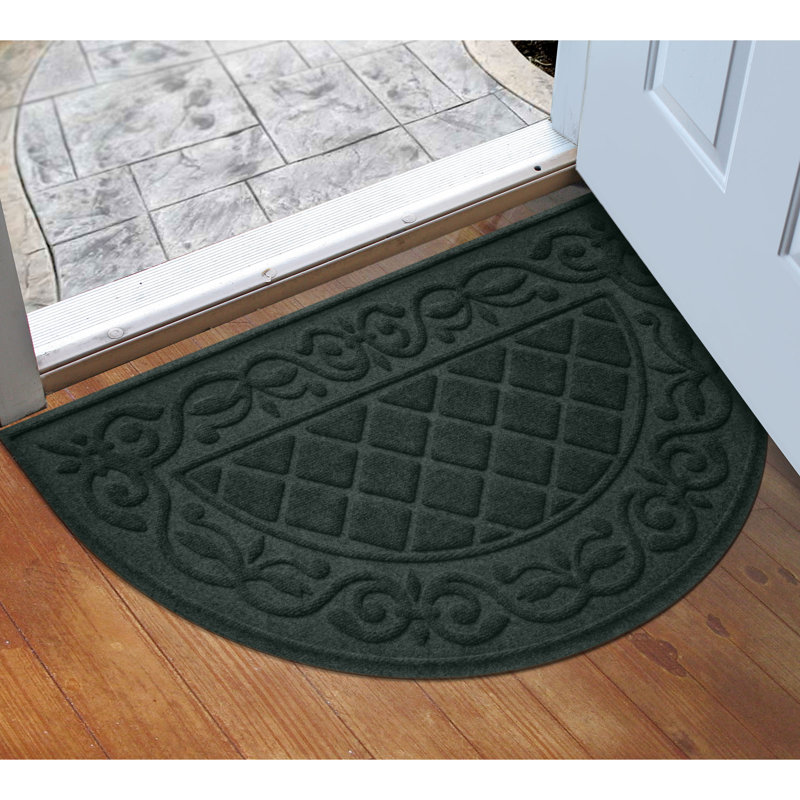 WaterHog Tristan 24 in. x 39 in. Indoor Outdoor Door Mat, Evergreen