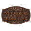 Brookfield 4-Line Wall Address Plaque-1950503587