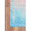 Tapis décoratif à motif abstrait bleu et beige-81184016