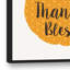 «Grateful Thankful Blessed Pumpkin», reproduction d'art textuel sur toile-23590793-23590795