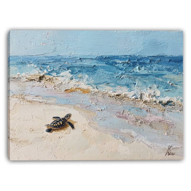 Toile tendue Hatchling to Sea I