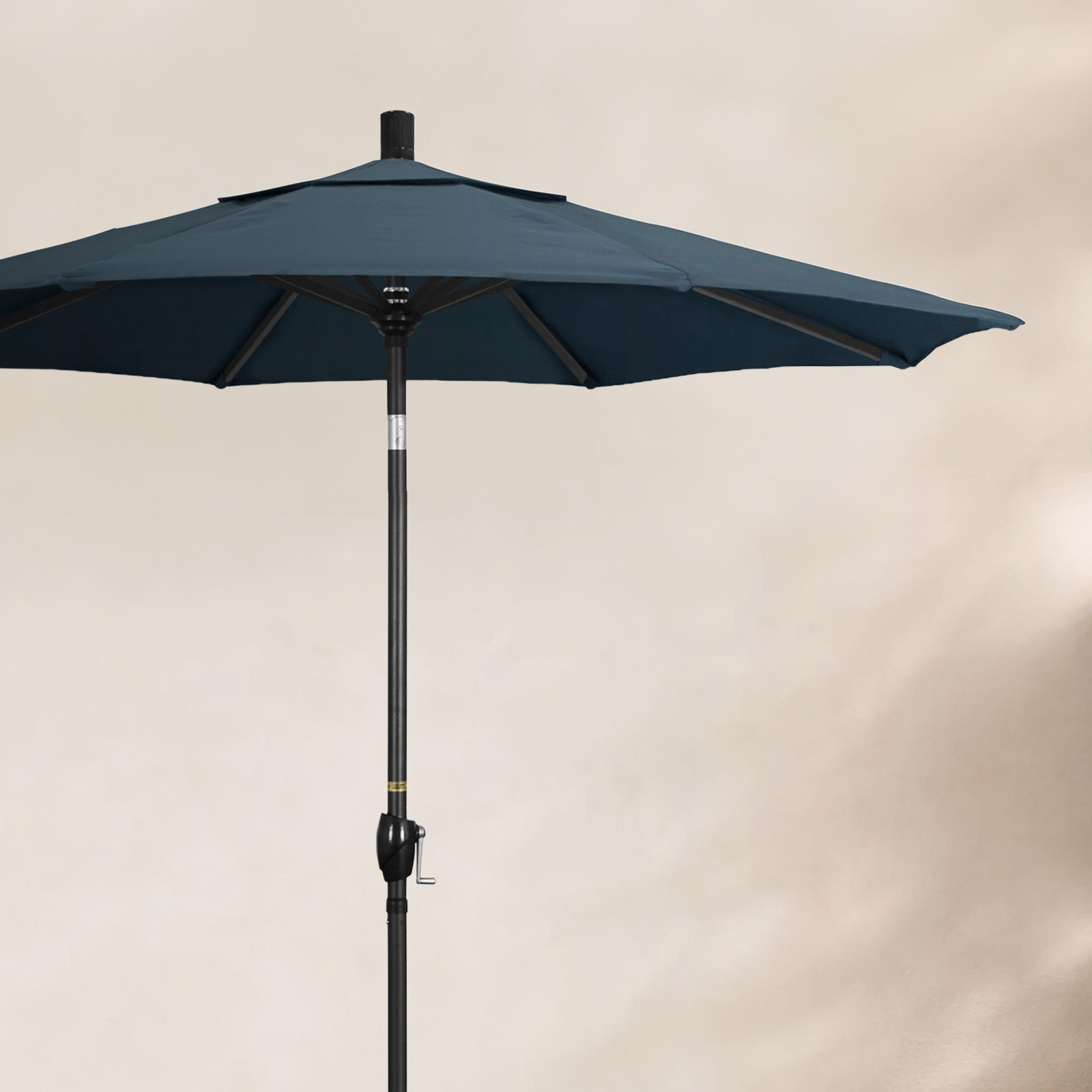 90'' Outdoor Umbrella, Pacifica, Bronze, Sapphire Performance Canvas
