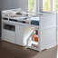 Ensemble de lit mezzanine simple Wyatt