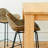 Galen Counter Stool with Metal Frame-563185398