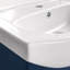 Meuble-lavabo avec lavabo en céramique bombé Highworth-1016742187