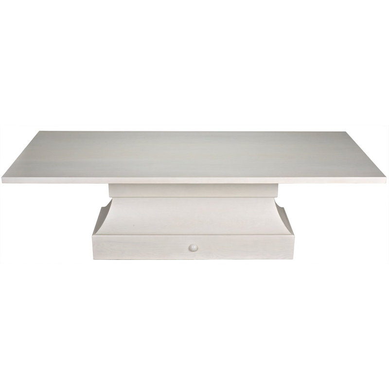 Zinnia Oak Solid Wood Dining Table