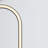 53.9'' Matte LED Task Floor Lamp Set
