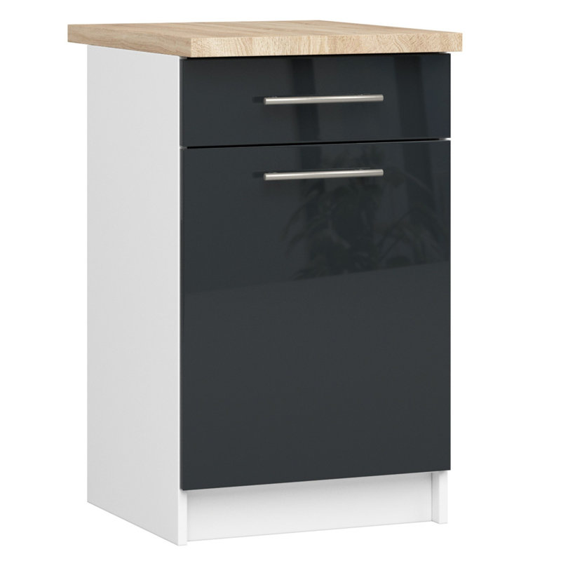 Oliwia Kitchen Base Unit, 85cm H x 50cm W x 46cm D