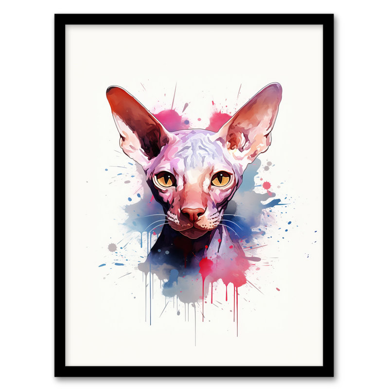 Sphynx Cat - Single Picture Frame Print