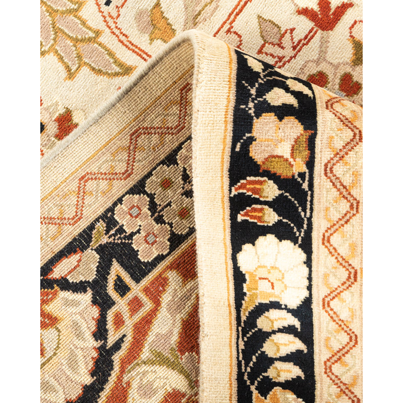 Classic One-of-a-Kind 9' 0" X 12' 5" Hand Knotted Area Rug