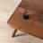 Sidney Solid Walnut Wood Rectangular Coffee Table, Mid-Century Modern-1944998580