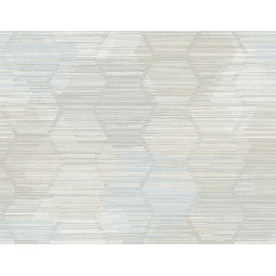 Rouleau de papier peint à motif de toile de ramie de L 27 pi x L 27 po Chino Jabari