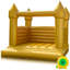 Château gonflable en or de 13 pi avec château gonflable en PVC de qualité commerciale pour adultes