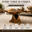 Burruss Handmade Solid Teak Wood Coffee Table with Natural Root Base Every Piece Unique-841841850