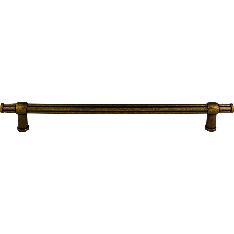 Luxor Appliance Pull, German Bronze, 12" Center to Center