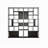 31.50"Black Style Creative Wrought Iron Bookshelf