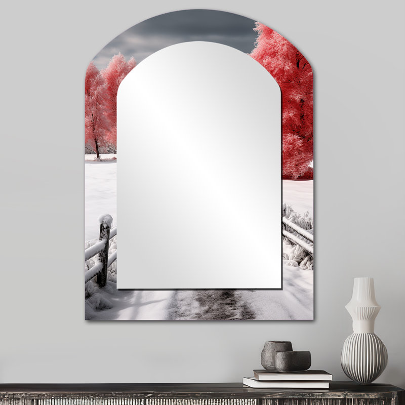 Kiantone - Landscapes Metal Mirror, 34" x 25"