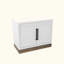 Modular 2-Door Base Cabinet, No Assembly Required-810779130