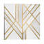 Art Deco Geometry by Elisabeth Fredriksson - Print on Canvas-2053695301-2026401312