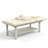 Husman 75" Professional Massage Table Adjustable Bed Physical Therapy Table Lash Bed with Metal Legs