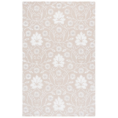 Glamour 610 Hand Tufted 45% Wool; 45% Viscose; 10% Cotton Floral Rug