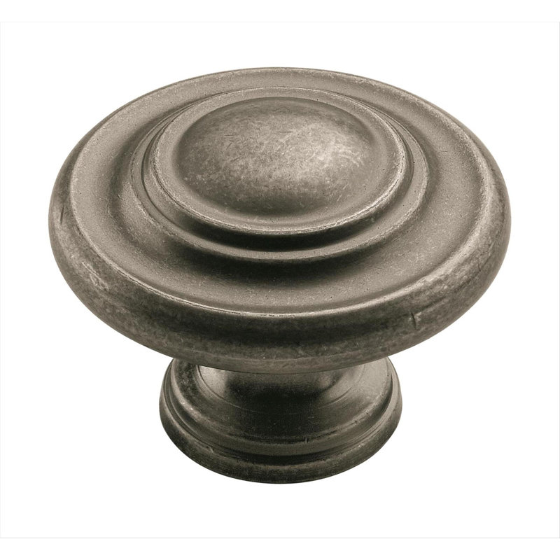 Poignée champignon surdimensionnée Inspirations, Nickel patiné, 1 3/4"
