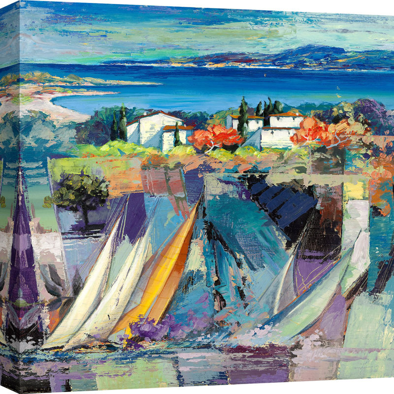 Mediterranean Tale by Luigi Florio - Wrapped Canvas Print, 70cm H x 70cm W