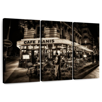 Yarlin Paris Café la nuit