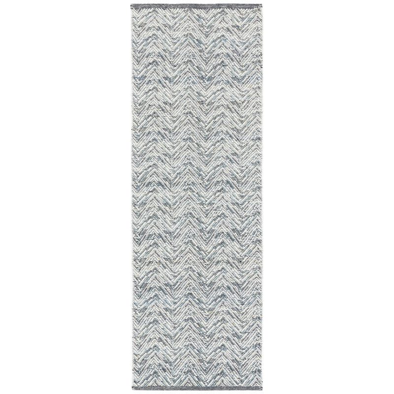 Tapis en laine tissé à la main Cochran Kilim, Tapis de couloir 2 pi 3 po x 7 pi
