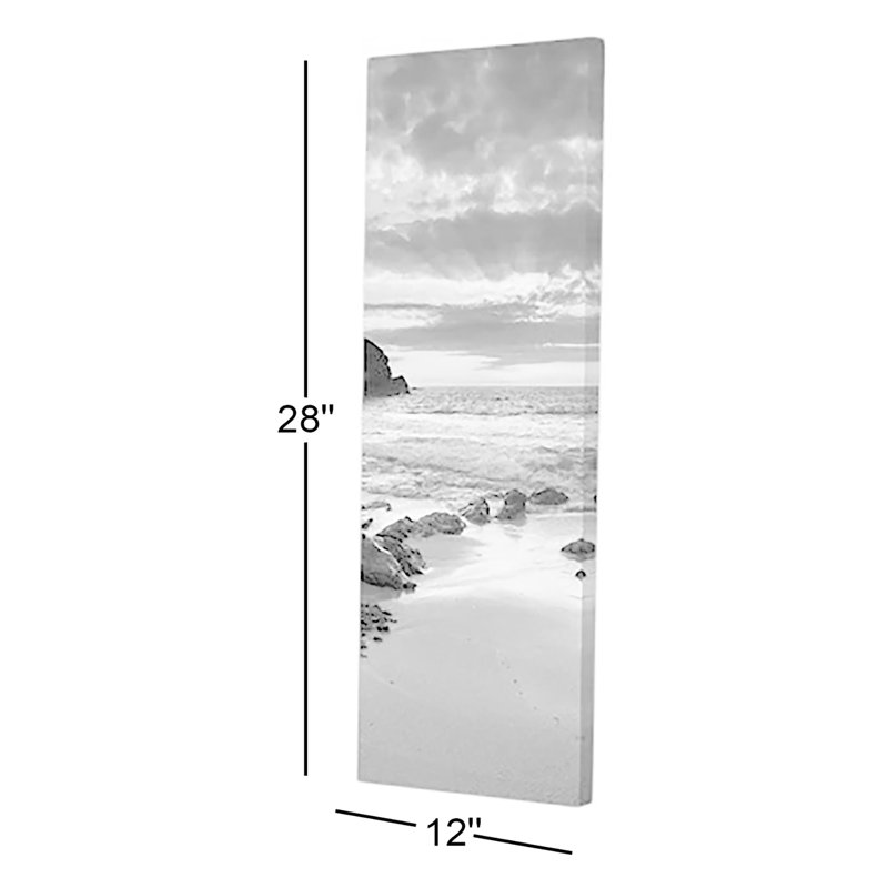 Magnifique baie de Porthcothan - Ensemble de photos sur toile 5 pièces