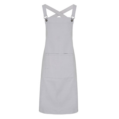 Solid Colour Denim Bib Apron