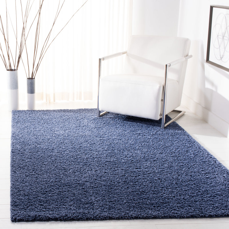 Sunderland Solid Colour Hand Woven Area Rug, Rectangle 160 x 229 cm