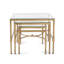 Bonnifait Antique Gold Nesting Tables