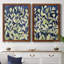 Indigo Blooming Night I, toile encadrée de qualité supérieure - prête à être accrochée-1008023751-1008023744
