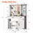 Modern Farmhouse Vanity Table With Mirror For Bedroom-803105512